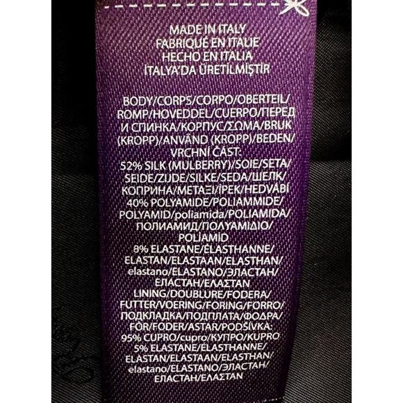 Ralph Lauren Collection Purple Label Silk Halter Midi Dress Cocktail Formal 2 - Picture 7 of 14